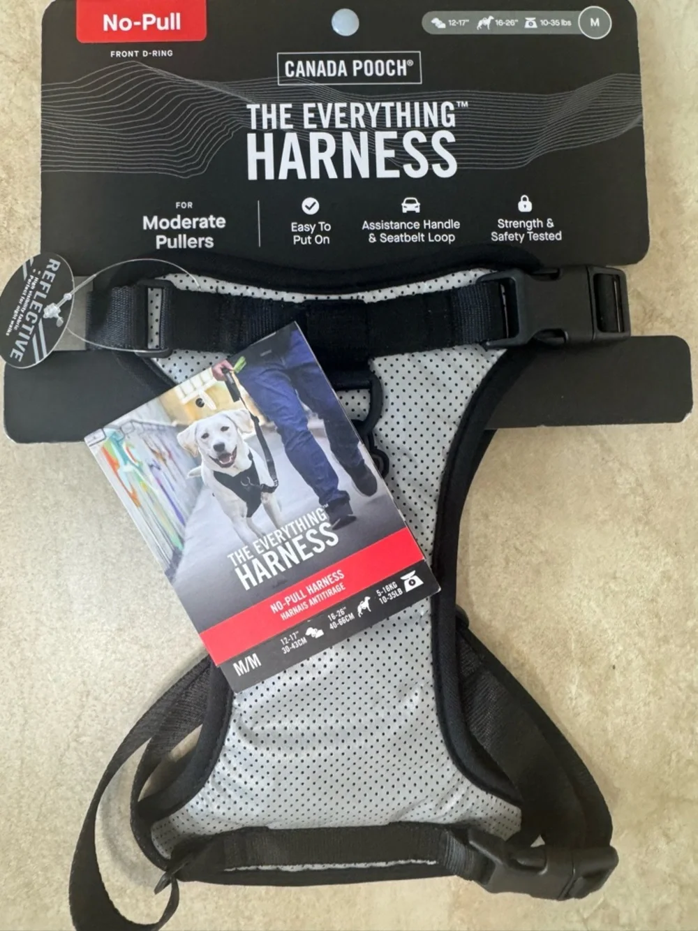 Canada Pooch Everything Dog Harness, Reflective